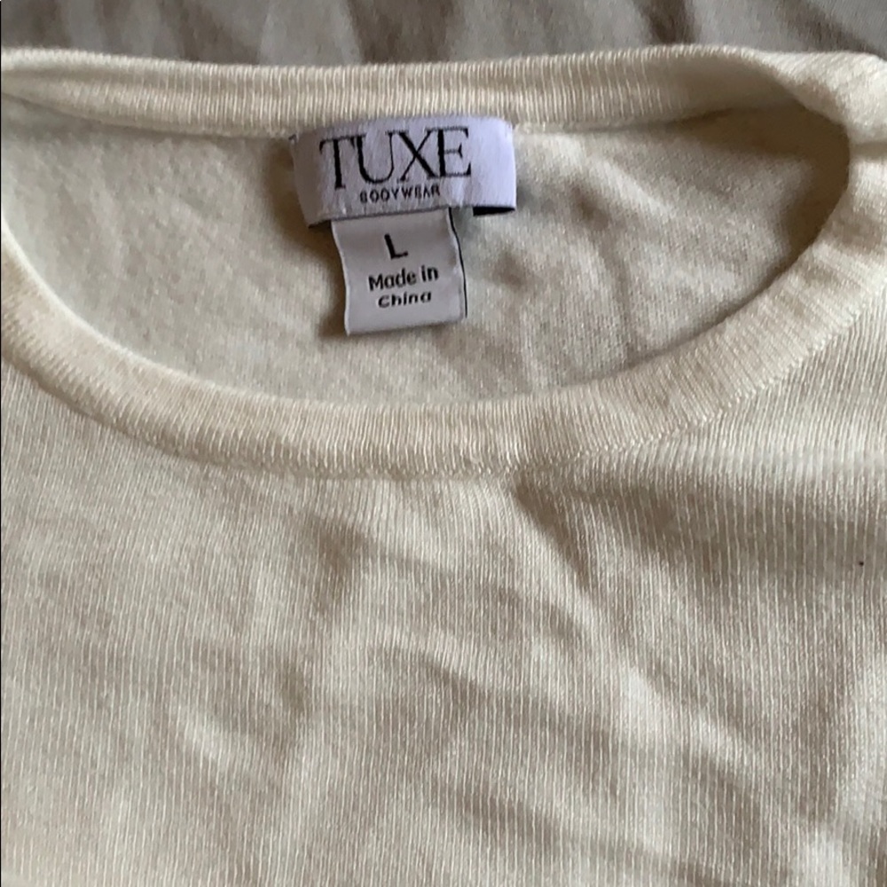 TUXE bodywear sweater bodysuit